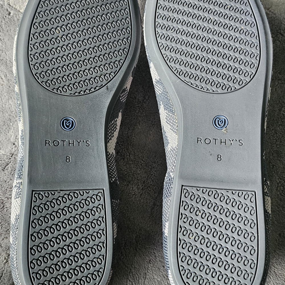 Rothy's Women's Grey Botanicamo Loafers (Size 8) - Picture 7 of 10